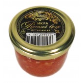 Caviar rojo Keta de salmon ruskiy vkus monolith 120 gr